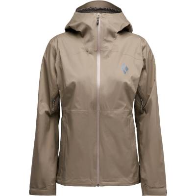 Black Diamond Дамско водоустойчиво яке Black Diamond Women's Fineline Stretch Shell Waterproof jacket - Walnut (102-4135-0313)
