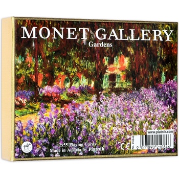 Piatnik Карти за игра Piatnik - Monet-Gardens (2 тестета) (210846)