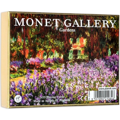 Piatnik Карти за игра Piatnik - Monet-Gardens (2 тестета) (210846)