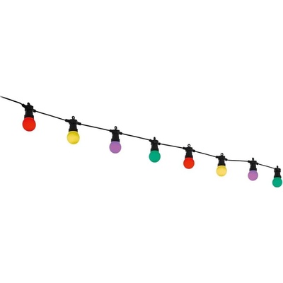 Eglo 34012 LED RGB Venkovní řetěz CAMPANAS 20xLED 5,8 m IP44 EG34012