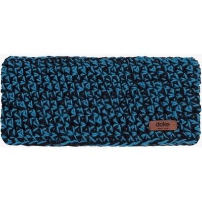 Doke merino háčkovaná Mix aqua L