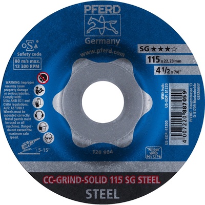 Pferd Brusný kotouč 115 mm 4007220887059