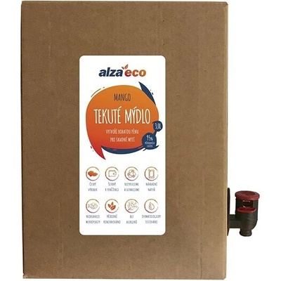 AlzaEco tekuté mydlo mango 3 l