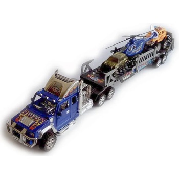 Image 1 of Камион тир Автовоз на един етаж с кола, джип и самолет