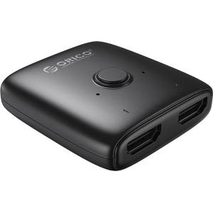 ORICO Двупосочен HDMI превключвател за компютри и монитори - Orico AS2-A1 HDMI Switch Splitter (черен) (ORICO-HS2-A1-BK-EP)