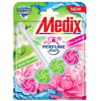 Medix Ароматизатор за тоалетна Medix Perfume Duet, Apple & Pink, 5 (5070100162)