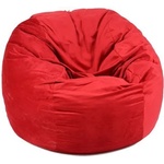 Pufrelax Барбарон 600л. , King Size - Red Diamond, Перящ се калъф, Трансформира се в легло, Пълнеж с микс от мемори пяна и дунапрен, Гама Plush Honey