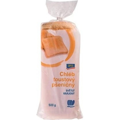 Aro Chléb toustový světlý krájený 500 g