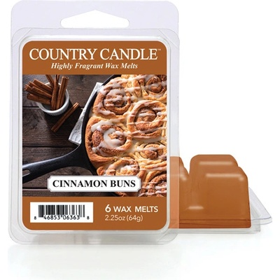 Country Candle Vonný Vosk Cinnamon Buns 64 g