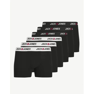 Jack&jones Jaccorp Logo Boxer Briefs Blk 6 Pack