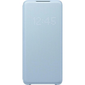 Samsung Оригинален Активен Калъф за Samsung S20 Plus Led View Cover Book Case EF-NG985PLEGWW, Син (EF-NG985PLEGWW)