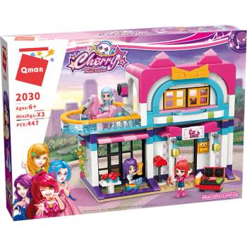 Qman Конструктор, Qman, Музикална парти вила, 447 части (Q2030)