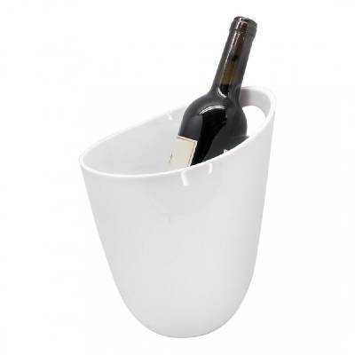 Охладител за бутилки ICE BUCKET - за 1 бутилка - бял (VB FIE 1121)
