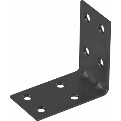 Walteco Spojovací uholník 50x50x30 mm čierny 524