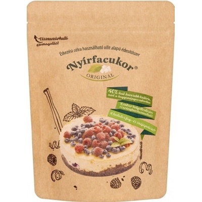 Nyírfacukor Originál Xylitol Brezový cukor prírodné sladidlo 200g