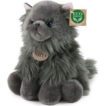 Rappa Плюшена играчка Rappa Еко приятели - Персийска дългокосместа котка, седяща, 30 cm (844131)