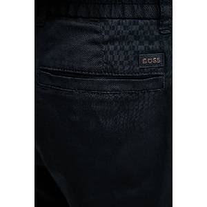BOSS Orange къс панталон чино мъжки от памук с еластан (50536885) - answear - 127,11 лв