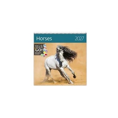 Horses nástěnný autor neuvedený 2027