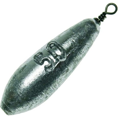 JSA fish Rybářské olovo kapka s obratlíkem 80g