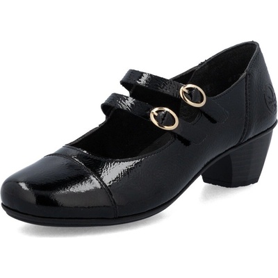 Rieker dámské lodičky 41758-00 černá – Sleviste.cz