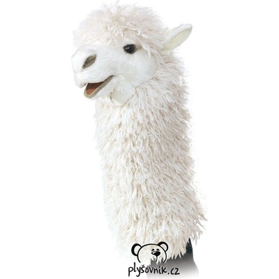 Folkmanis Lama alpaka maňásek na ruku plyšová 38 cm Záruka 3 roky + 30 dnů na vrácení