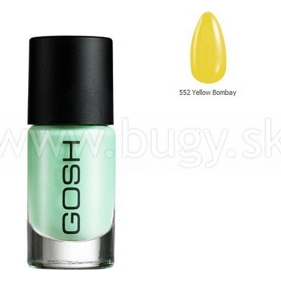 Gosh lak na nechty 552 yellow bombay 8 ml