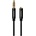 SWISSTEN Аудио адаптер Swissten - Jack / Jack 3.5mm - Черен KP32727