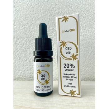 zlatéCBD Olej 20% Full spectrum 10 ml