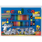 Кариока Carioca Комплект за оцветяване CARIOCA Kid's World 72 части