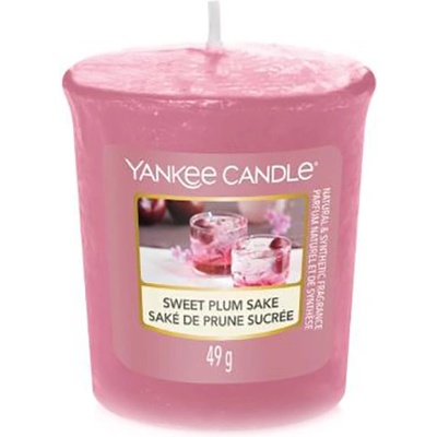 Yankee Candle Sweet Plum Sake вотивна свещ 49гр. унисекс 1 бр