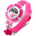 Skmei Детски часовник SKMEI Flowers, Дигитален, Розов (SKMEI-1144-KIDS-PINK) Часовници
