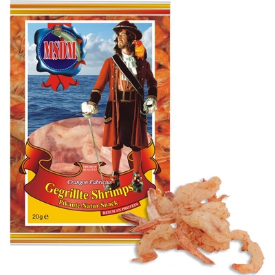 EuroAsia Jerky PRAŽENÉ KREVETY PIKANTNÍ 20 g