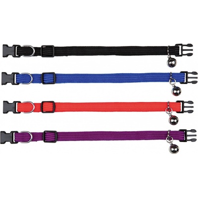 Trixie Obojok nylonový/elastický s rolničkou 32 cm