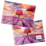 Narcissus Envelope Briefcase PP A5 Lavender