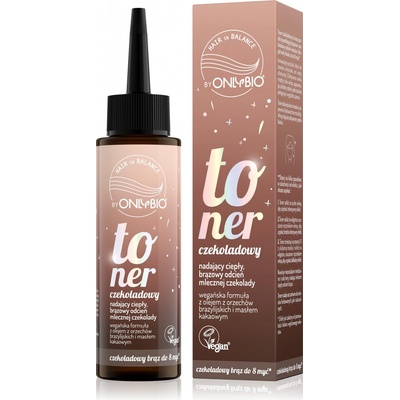 ONLYBIO Hair in Balance od Tónovací přípravek na vlasy čokoládový 100 ml