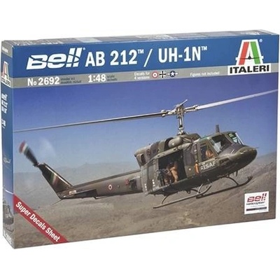 Italeri Bell UH-1N Twin Huey Bell 212 Model Kit 2692 1:48