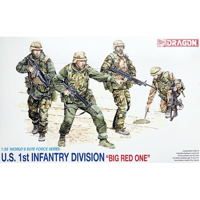 Dragon models U.S. 1st Infantry Division Big Red One 1:35