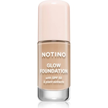 Notino Foundation Glow foundation with SPF 50 & plant extracts озаряващ фон дьо тен SPF 50 03 Light Neutral 30ml