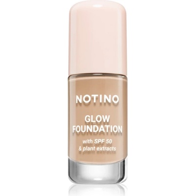 Notino Foundation Glow foundation with SPF 50 & plant extracts озаряващ фон дьо тен SPF 50 03 Light Neutral 30ml