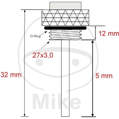 Teploměr oleje JMT 2H966634