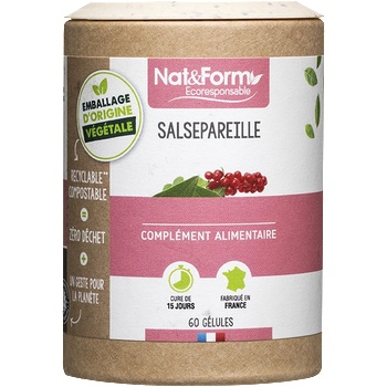 Nat&Form Сарсапарила 60 капсули | Nat&Form (025362 (SALS_60E))