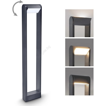 Brilagi - LED Екстериорна лампа CROTONE LED/7W/230V антрацит IP54 80 см (BG0991)