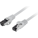 Lanberg Кабел Lanberg patch cord CAT. 8.1 S/FTP LSZH CU 2m, grey (PCF8-10CU-0200-S) - computermarket
