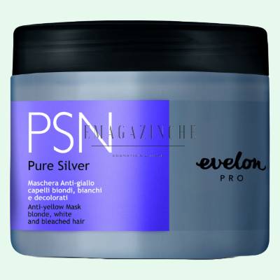 Parisienne Italia Антижълта маска за руси, бели и изсветлини коси 500 мл. Evelon Pro PSN Pure Anti-yellow mask (131544)