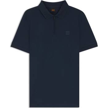 Boss Блуза с яка Boss Men's Passerzip Orange Polo Shirt - Blue 464