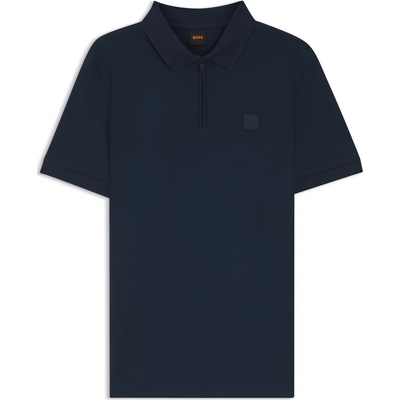 Boss Блуза с яка Boss Men's Passerzip Orange Polo Shirt - Blue 464