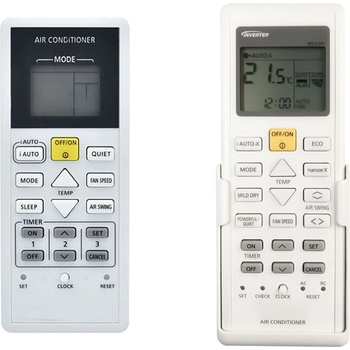 съвместим Panasonic cs-s9pkv, cs-s12pkv, cs-s18pkv, cs-s24pkv, cs-s28pkv, cs-z20vkr, cs-z25vkr - заместител дистанционно управление (cs-s9pkv, cs-s12pkv, cs-s18pkv, cs-s24pkv, cs-s28pkv, cs-z20vkr, cs-z25vkr)