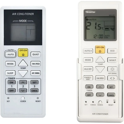 съвместим Panasonic cs-s9pkv, cs-s12pkv, cs-s18pkv, cs-s24pkv, cs-s28pkv, cs-z20vkr, cs-z25vkr - заместител дистанционно управление (cs-s9pkv, cs-s12pkv, cs-s18pkv, cs-s24pkv, cs-s28pkv, cs-z20vkr, cs-z25vkr)