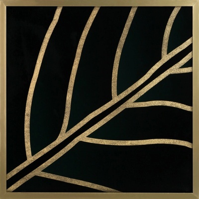 OBRAZ LIMITED COLLECTION LILI3 53X53 TMAVOZELENÝ