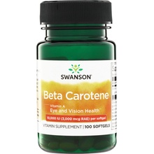 Swanson Beta Karoten Vitamín A 10000 iu 100 kapsúl